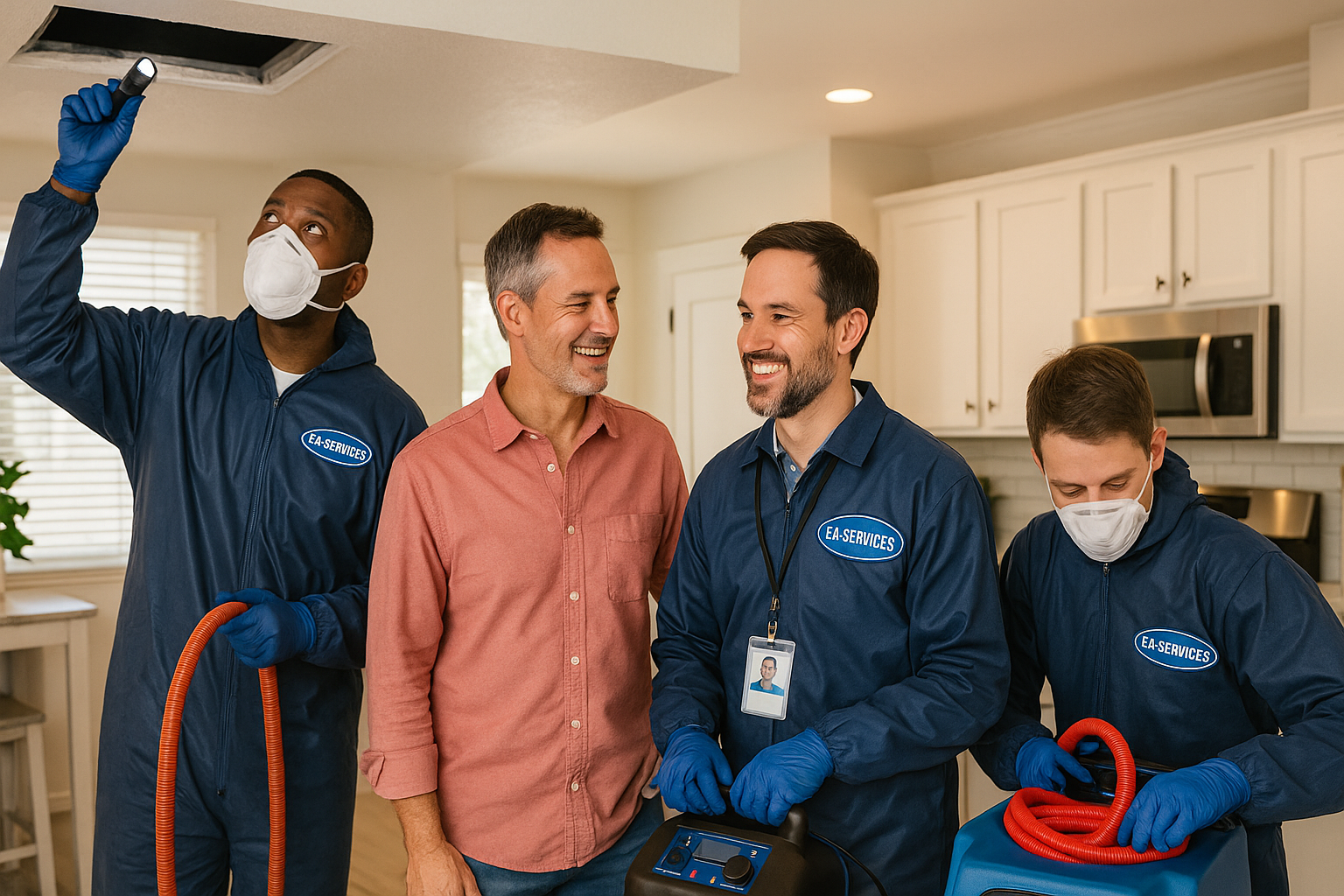 Professional cleaning team working in Rio Verde